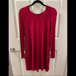 Red Dress / Long Shirt